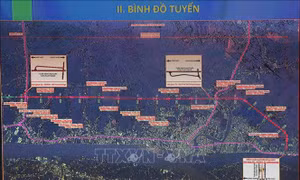 Đảm bảo đủ cát để thực hiện tuyến đường tránh thành phố Long Xuyên
