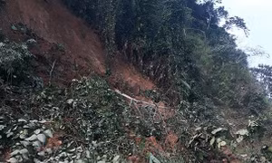 Nghệ An nhiều tuyến đường bị sạt lở, hư hỏng nghiêm trọng