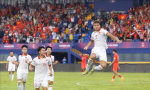 SEA Games 32: Tiền đạo U22 Việt Nam lạc quan trước trận gặp U22 Malaysia