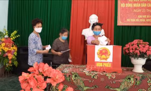 Bầu cử QH và HĐND: 99,75% cử tri Thanh Hóa đi bỏ phiếu, không có đơn vị nào phải bầu cử lại