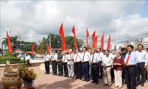 Kỷ niệm 90 năm cuộc biểu tình của nông dân Đức Hòa và ngày hy sinh của đồng chí Châu Văn Liêm