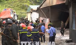 Hiện trường điểm nóng ma túy Lóng Luông: 3 tử thi trên tay vẫn cầm súng ngắn
