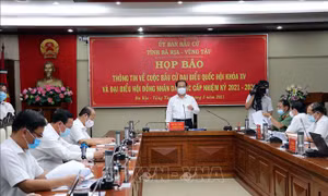 Bà Rịa-Vũng Tàu bám sát phương án tổ chức phục vụ cuộc bầu cử