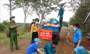 Bình Phước: Hỗ trợ kịp thời 121 hộ dân trong khu phong tỏa thôn Bù Kroai