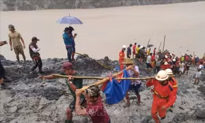 Các Bộ trưởng Ngoại giao ASEAN chia buồn về vụ sạt lở mỏ ở Myanmar
