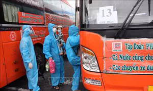Phú Yên đón trên 800 công dân từ Đồng Nai về quê
