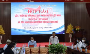 Bình Phước: Nhiều hoạt động kỷ niệm 50 năm giải phóng huyện Lộc Ninh