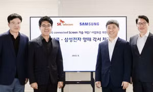 Samsung và SK Telecom hợp tác sản xuất TV 8K sử dụng mạng 5G
