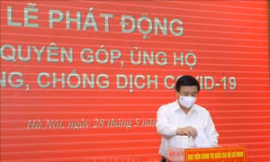 Học viện Chính trị Quốc gia Hồ Chí Minh phát động quyên góp ủng hộ phòng, chống dịch COVID-19