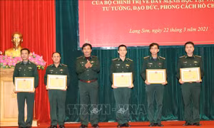 Biên phòng Lạng Sơn chủ động, sáng tạo trong học tập và làm theo Bác