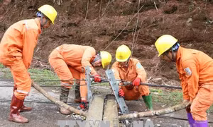 Xuất cấp trang thiết bị cho tỉnh Lai Châu ứng phó thiên tai