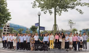 Đoàn Thông tấn xã Việt Nam thăm, làm việc tại tỉnh Bắc Giang