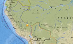 Động đất mạnh 7,1 độ Richter rung chuyển Peru