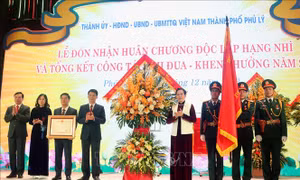 Xây dựng Phủ Lý trở thành đô thị phát triển đồng bộ theo hướng tăng trưởng xanh