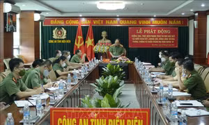 Công an Điện Biên xung kích trong phòng, chống dịch COVID-19