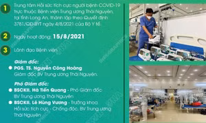 Trung tâm hồi sức tích cực người bệnh COVID-19 tại Long An