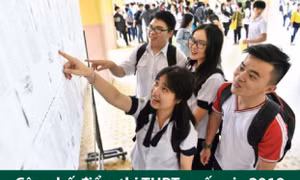 Phổ điểm của một số tổ hợp các môn xét tuyển đại học, cao đẳng năm 2019
