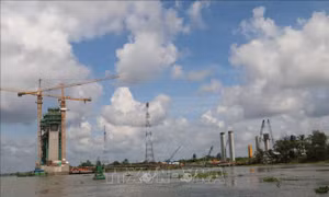 Cầu Mỹ Thuận 2 vượt tiến độ, sẽ hoàn thành trong năm 2023