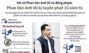  Phan Văn Anh Vũ bị tuyên phạt 15 năm tù