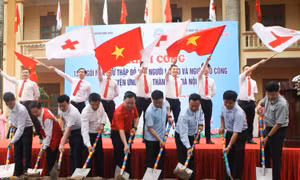 Hà Nội: Khởi công xây dựng 154 ngôi nhà cho người nghèo, gia đình có công