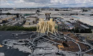 Mỹ: Khu vực Los Angeles hứng chịu trận lốc xoáy mạnh nhất kể từ năm 1983