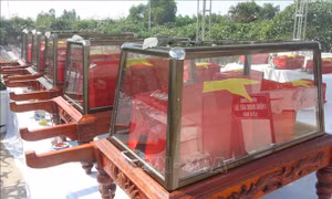 Phát hiện, cất bốc thêm 19 hài cốt liệt sỹ tại các huyện Cam Lộ và Hướng Hóa
