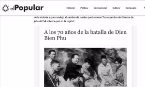 Báo của Đảng Cộng sản Uruguay đánh giá cao tinh thần bất khuất, anh hùng của dân tộc Việt Nam