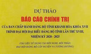 Khánh Hòa tổ chức thảo luận, góp ý các văn kiện Đại hội Đảng