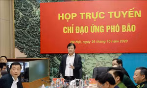 Thành lập Ban Chỉ đạo tiền phương để chỉ đạo ứng phó bão số 9