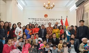 Kiều bào tại Ai Cập đón Xuân Canh Tý, hướng về cội nguồn dân tộc