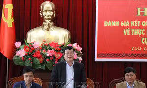 Đẩy mạnh tuyên truyền thực hiện quy chế dân chủ đến vùng dân tộc thiểu số
