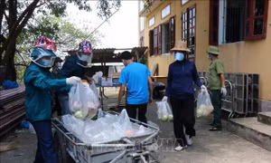 Ấm áp tình người trong tâm dịch Mão Điền 
