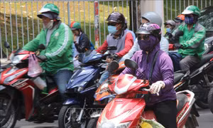 TP Hồ Chí Minh: Xe ôm công nghệ được hoạt động 50%