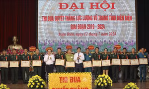 Thi đua quyết thắng - động lực thúc đẩy lực lượng vũ trang hoàn thành tốt nhiệm vụ 