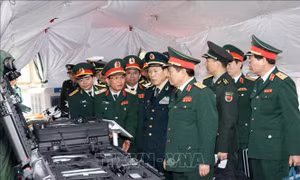 Bộ Quốc phòng Trung Quốc trao tặng trang bị cho Bộ Quốc phòng Việt Nam