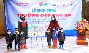 Góp phần mang lại cơ sở học tập khang trang cho thầy, cô giáo và học sinh Sơn La
