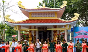 Kiên Giang: Khánh thành Nhà tưởng niệm liệt sĩ Tiểu đoàn Tây Đô