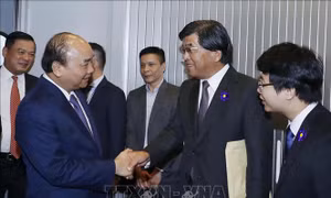 Thủ tướng Nguyễn Xuân Phúc đến Thủ đô Tokyo, Nhật Bản