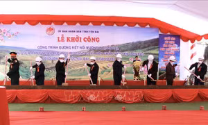 Yên Bái khởi công đường nối cao tốc Nội Bài - Lào Cai