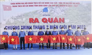Tuổi trẻ Bình Định ra quân chương trình 'Tháng Ba biên giới'