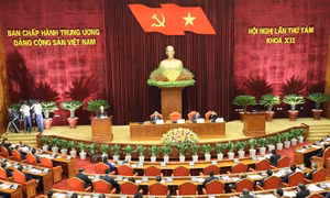 Ngày làm việc đầu tiên của Hội nghị lần thứ tám Ban Chấp hành Trung ương Đảng khóa XII
