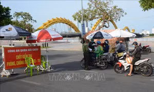 Đà Nẵng chấn chỉnh tình trạng lơ là tại các chốt kiểm soát dịch