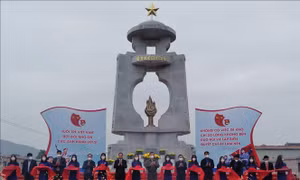 Khánh thành khu tưởng niệm Đại đội Thanh niên xung phong C283 tại Quảng Bình