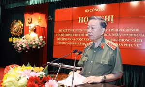 Tạo chuyển biến trong công tác xây dựng Đảng, xây dựng lực lượng Công an nhân dân