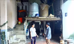 Người dân 'rốn lũ' Châu Nhân chủ động sống chung với lũ