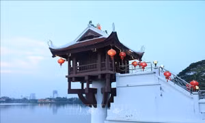 Chùa Một cột - Biểu tượng hữu nghị Việt Nam và Thái Lan ở Khon Kaen 