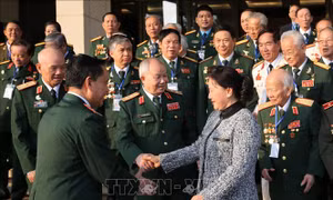 Chủ tịch Quốc hội Nguyễn Thị Kim Ngân gặp mặt cựu chiến binh bộ đội đặc công