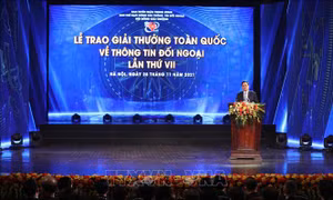 Toàn văn phát biểu của Thủ tướng tại Lễ trao Giải thưởng toàn quốc về thông tin đối ngoại