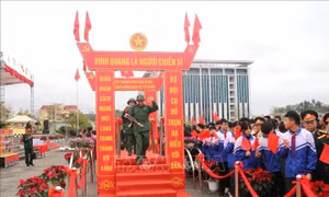 Nô nức ngày hội tòng quân tại các địa phương trên địa bàn Quân khu I