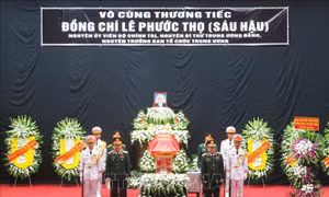 Tổ chức trọng thể Lễ tang đồng chí Lê Phước Thọ theo nghi thức cấp Nhà nước